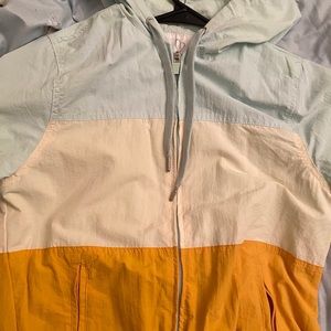 COLOR BLOCK WINDBREAKER JACKET